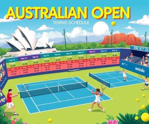 australian open schedule